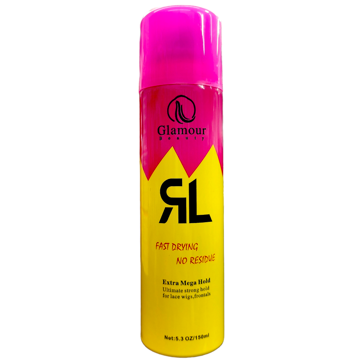 Glamour - Extra Mega Hold Spray - Fast Drying No Residue - Lace Wig Gl ...