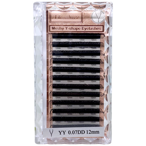 Eyelash Extension - YY - 0.07DD - 12mm