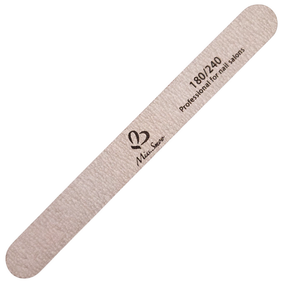 File - Straight - Grey - 180/240 - 1pcs