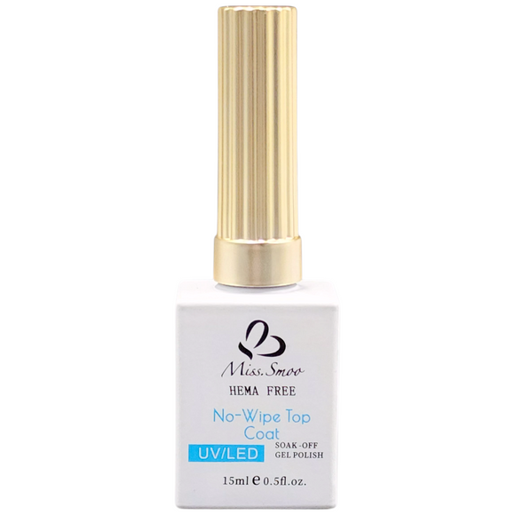 Miss Smoo - Hema Free - UV Gel Polish - No-Wipe Top Coat