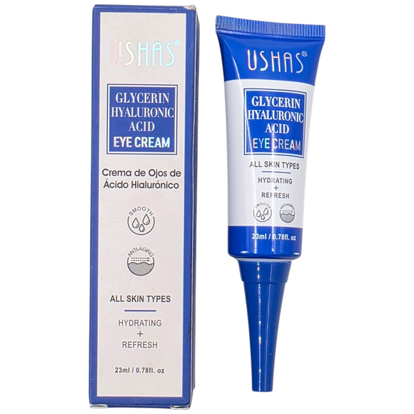 Ushas - Glycerin Hyaluronic Acid - Eye Cream - 23ml