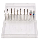 Drill Bit Set for Electric Nail File/Drill - 10pcs