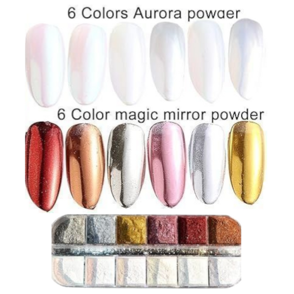 Chrome Powder - Aurora & Mirror Powder