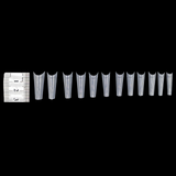 Coffin - Medium - French Cover - Soft Gel - Clear - Nail Tips - 504pcs