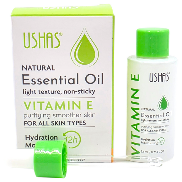 Ushas - Natural Essential Oil - Vitamin E - 22ml