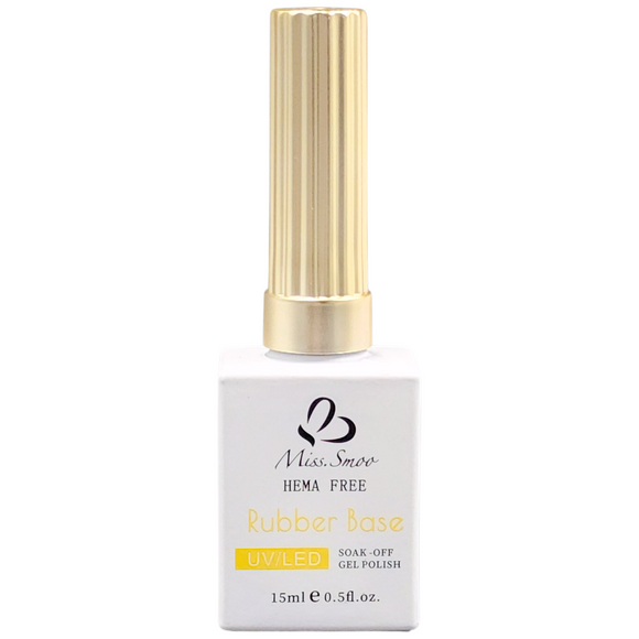Miss Smoo - Hema Free - UV Gel Polish - Rubber Base Coat