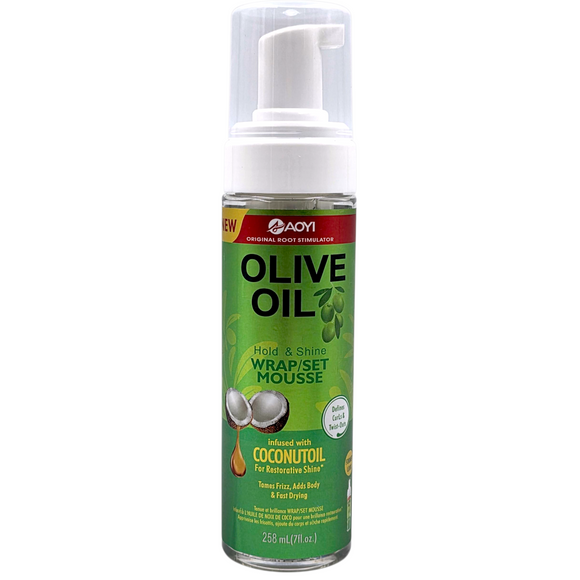 Olive Oil - Wrap Set Mousse - 258ml