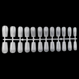 Square - Medium - Full Cover - Nail Tips - 240pcs - Clear