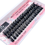 Eyelash Extension - Lengthening Wisps - 100P - 0.07D - 12mm