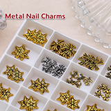 Vintage Metal Nail Charms - 10pcs