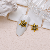 Vintage Metal Nail Charms - 10pcs