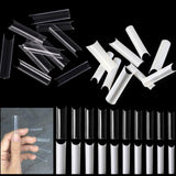 C Curve Straight - French Cover XL Long Nail Tips - 400pcs - Box