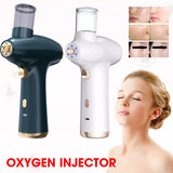 Oxygen Injection / Airbrush - Red & Blue Infrared Light Handhold Facial Skin Lifting Machine
