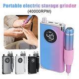 40000rpm Electric Nail File/Drill Machine UV401 - Rechargeable / Cordless / Portable