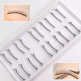 Eyelash Extension Practice/Training Stick-On Lashes - 10 pairs