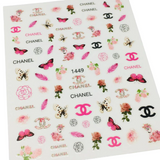 Nail Sticker - JO-1449 - Pink CC