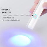 Mini UV LED Light / Lamp 3W - Torch - Rechargeable