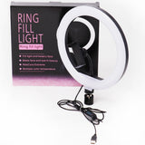 Ring Light - 10" (26cm) - With Phone Holder