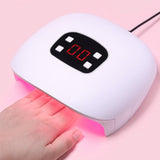 MiNi 4s - UV LED Light / Lamp 60W - USB Plug - Pink