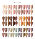 Vendeeni - UV Gel Polish - 36 Colours (Nude) - Set 7