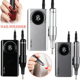 35000RPM Electric Nail File/Drill Machine - Rechargeable / Cordless / Portable