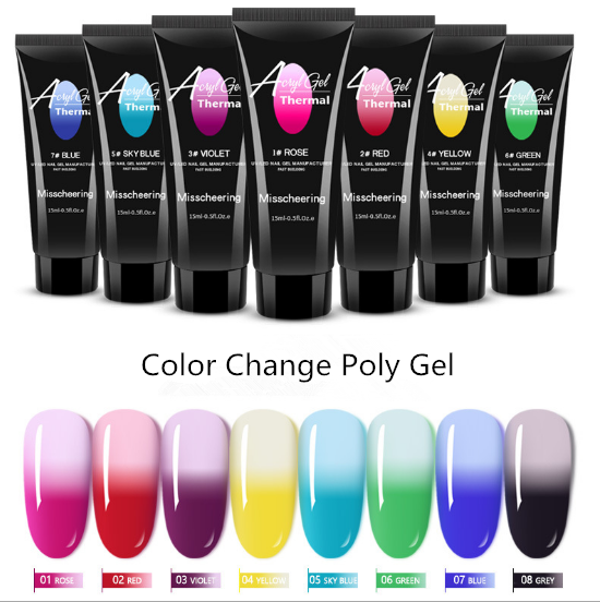 Poly Gel - Colour Thermal Change - 15ml