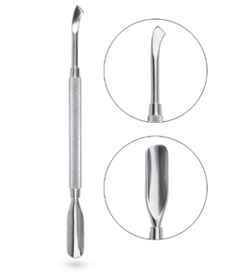 Big Stainless Steel Double Side - Cuticle Pusher / Scoop