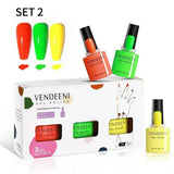 Vendeeni - UV Gel Polish - 3pcs Set - Set 2