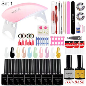 UV Gel Polish Starter Kit - Set 1