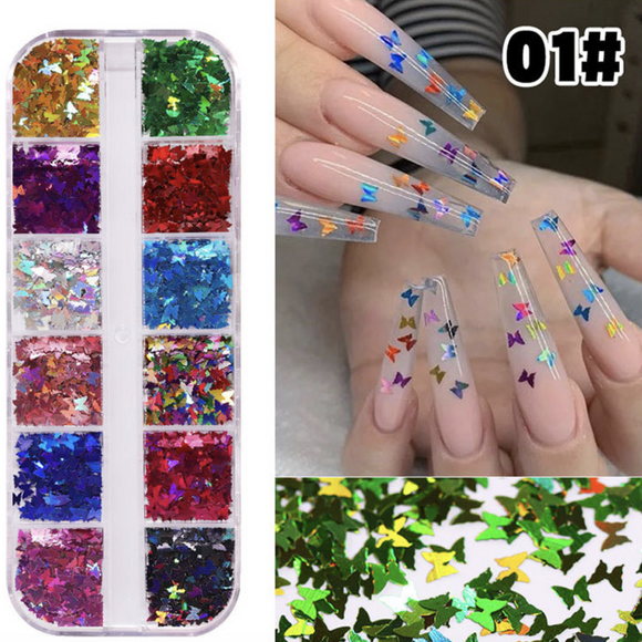 Nail Decoration - Butterfly - #01