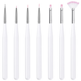 Nail Art Brush Set - 7pcs