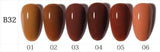 AS - UV Gel Polish - B32 (Brown) Series