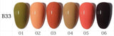 AS - UV Gel Polish - B33 (Green/Orange) Series