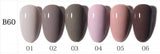 AS - UV Gel Polish - B60 (Grey/Purple/Pink) Series