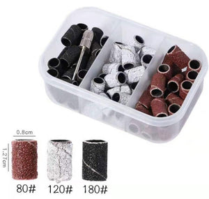 Sanding Bands For Nail Drill Bit - Box - 75pcs