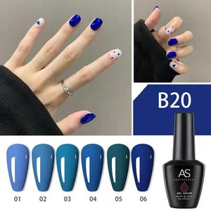 AS - UV Gel Polish - B20 (Navy Blue) Series