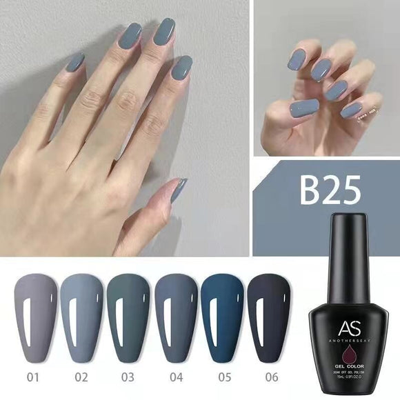 AS - UV Gel Polish - B25 (Grey) Series