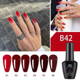 AS - UV Gel Polish - B42 (Wine Red) Series