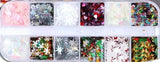 Christmas Nail Decoration - 12 Grid Box