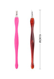 Cuticle Fork - Pink - 1pcs