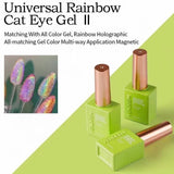 Vendeeni  - UV Gel Polish - Universal Rainbow Cat Eye