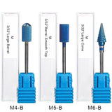 Electric Nail File/Drill Bits - Tungsten Blue