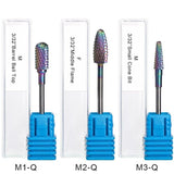 Electric Nail File/Drill Bits - Tungsten Colourful