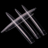 Stiletto - XXL Half Cover Nail Tips - 10pcs - Clear