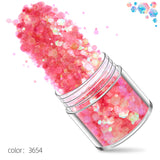 Glitter - 10g x 12pcs - Pink