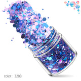 Glitter - 10g x 12pcs - Purple