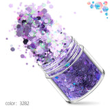 Glitter - 10g x 12pcs - Purple