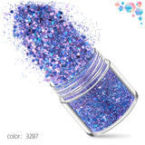 Glitter - 10g x 12pcs - Purple