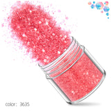 Glitter - 10g x 12pcs - Pink