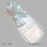 Glitter - 10g x 12pcs - White